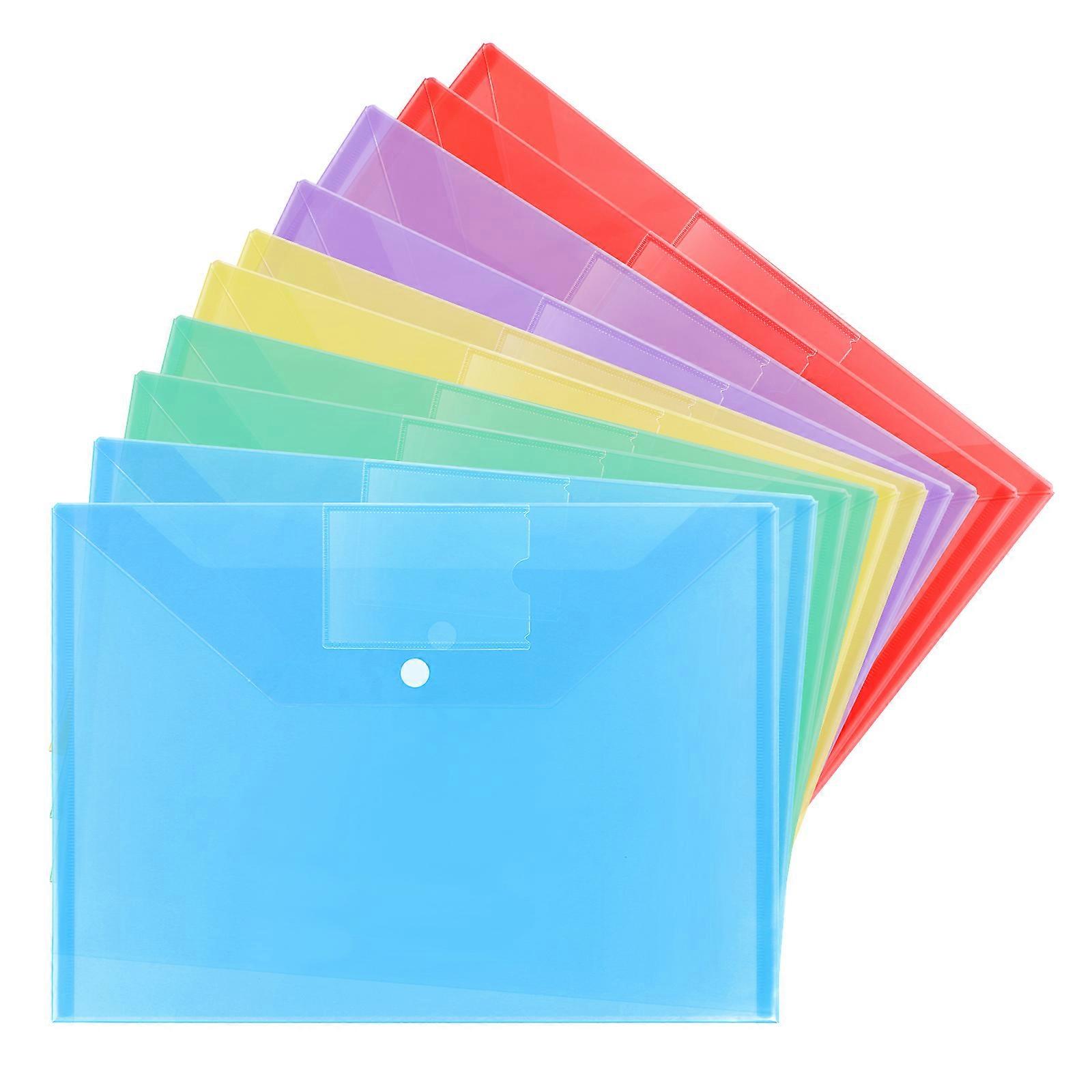 File Envelopes Document Folders Office Supplies Professional Users Letter Size Water-resistant 20Pcs