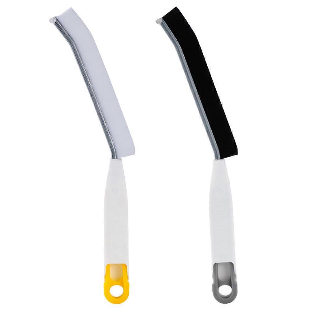 Crevice Gap Cleaning Brush Multi Function Bathroom 25.00X2.00X1.00CM Household 2Pcs