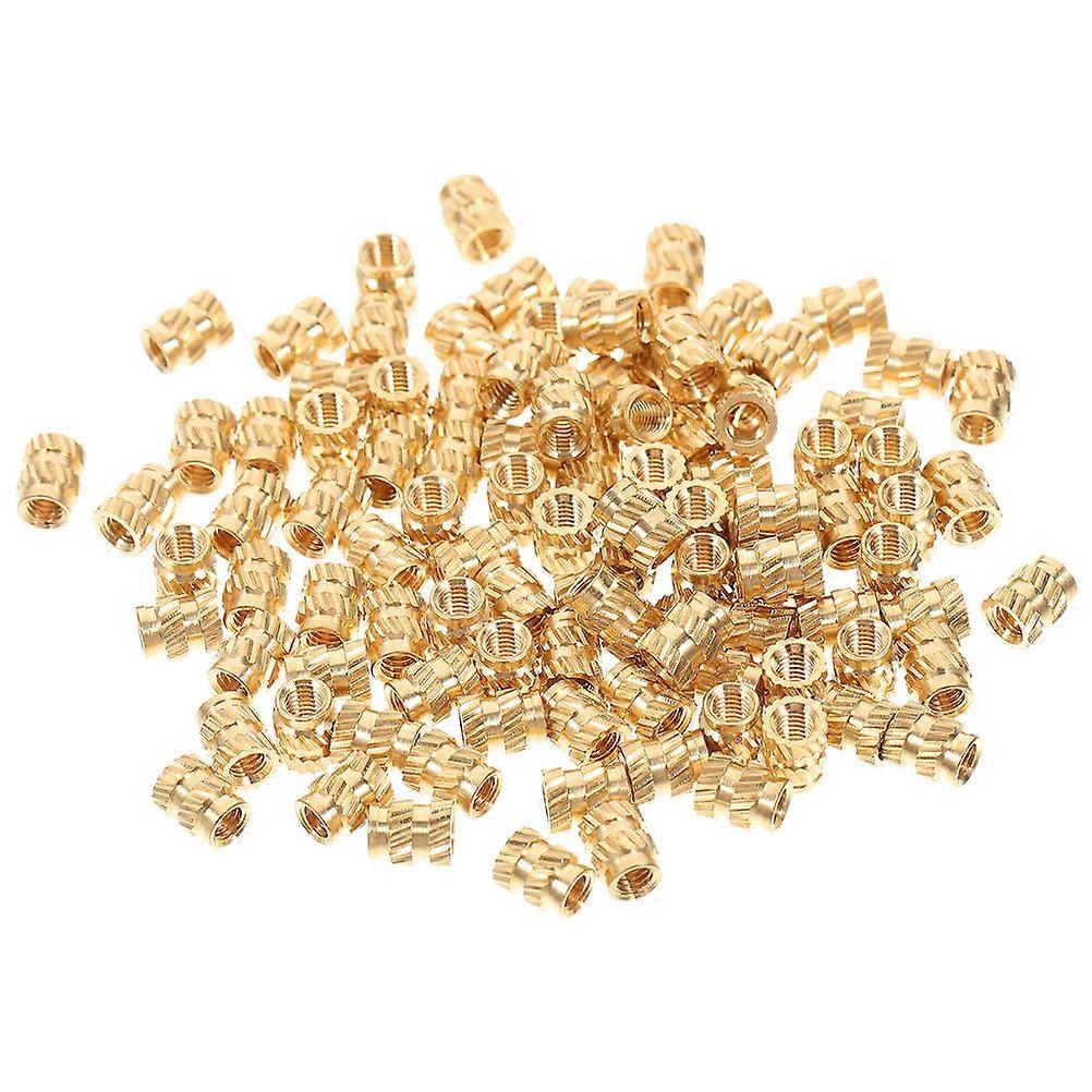 Heat Set Threaded Inserts Embedment Threaded Insert For Plastic Car Shells Durability 0.60X0.46X0.46CM 100Set