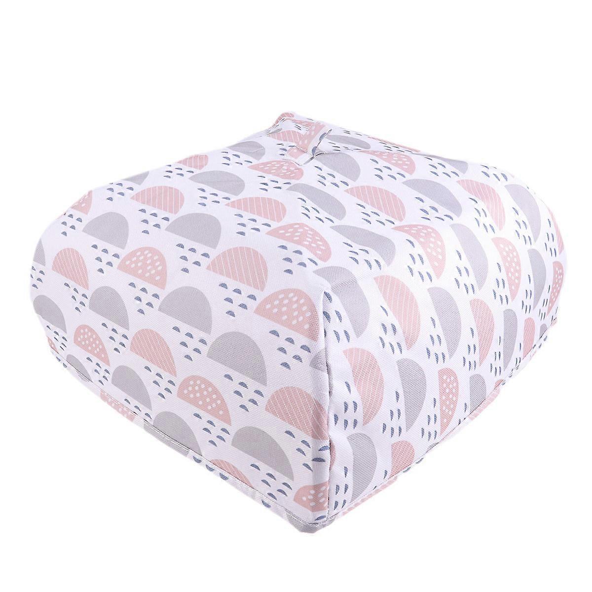 Foldable Food Cover Square Shape For Picnic Breathable And Insulation 1Set