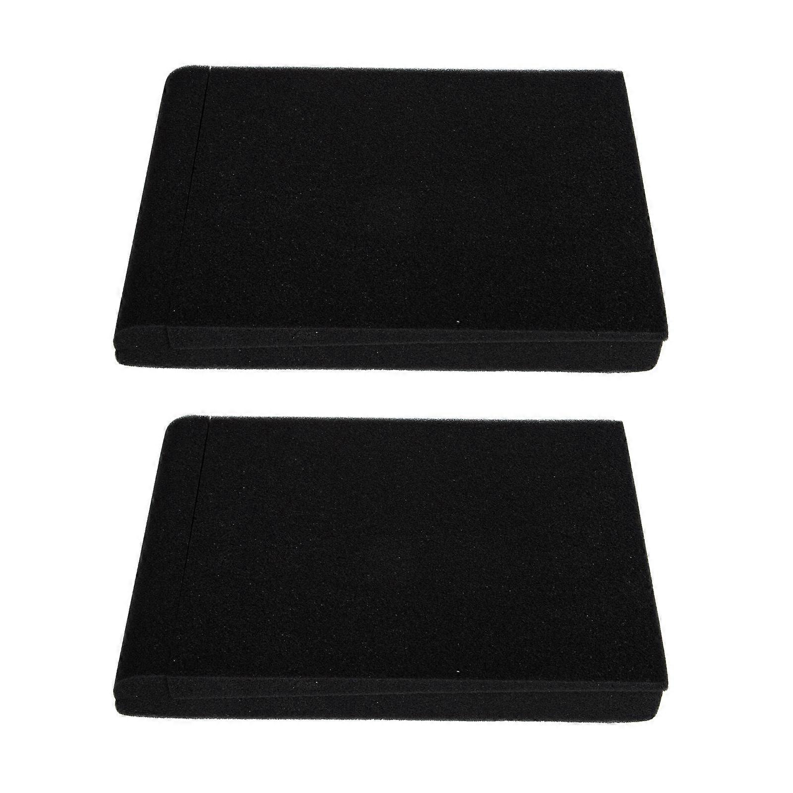 Sound Isolating Pads Sound Isolation Voice Box Cushions Studio Use Noise Elimination 28x19x4cm High-density Foam 2Pack