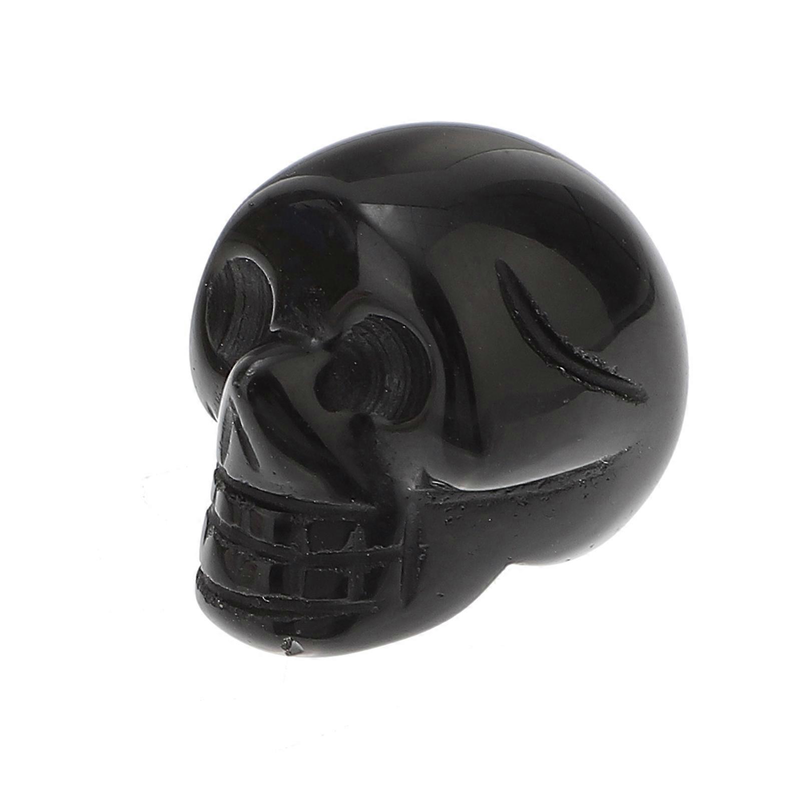 Decorative Skulls Jade Realistic Design Home Decor Psychic Enhancement 1Set