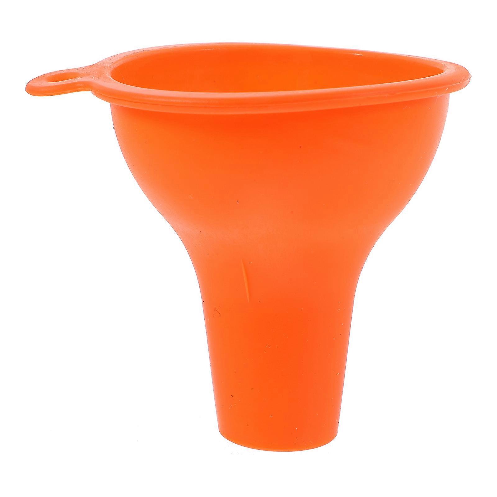Silicone Food Funnel for Dogs & Kitchen Use – Wide Mouth Design for Easy Filling & Liquid Transfer, Flexible Material with Hanging Loop for