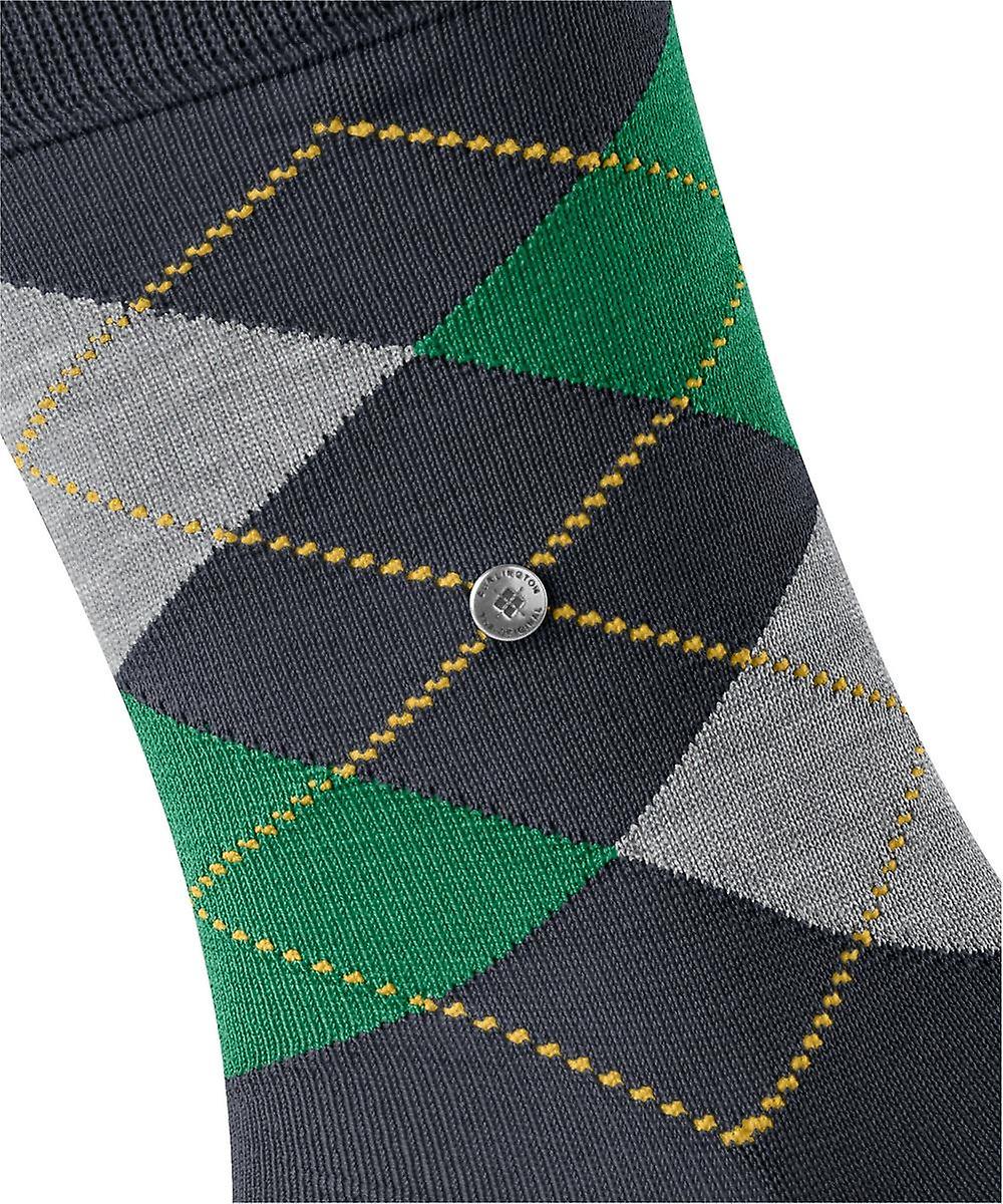 Burlington Manchester Socks - Dark Navy
