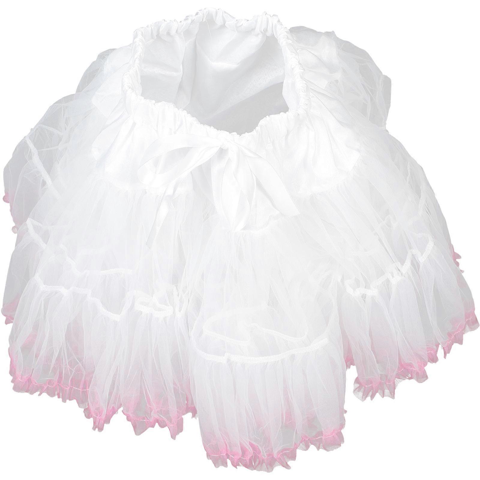 Cute Skirt Tulle Skirt For Cosplay Weddings Assorted Color Lolita Style 1Pack