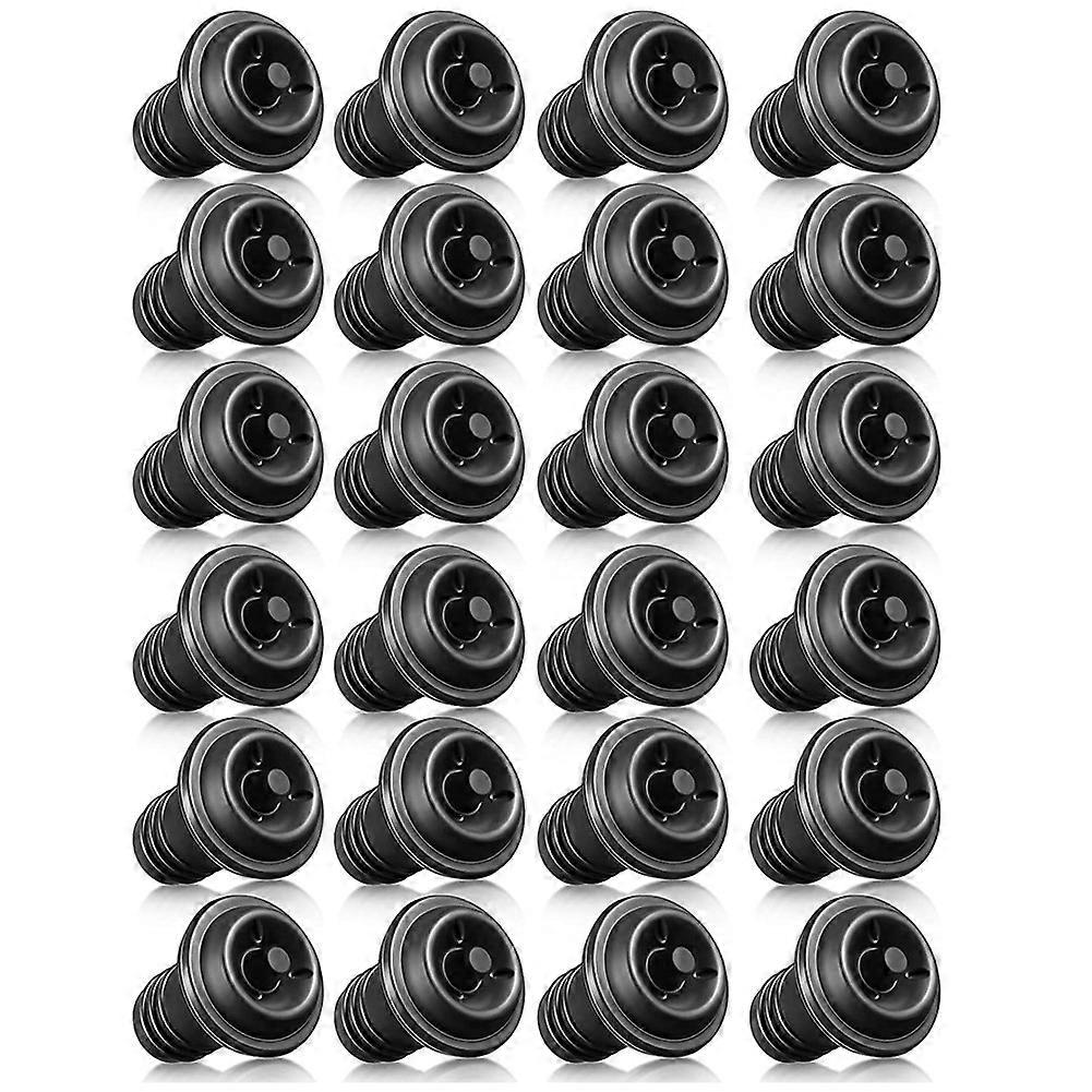 24 stuks hersluitbare wijnstops met vacuümstops