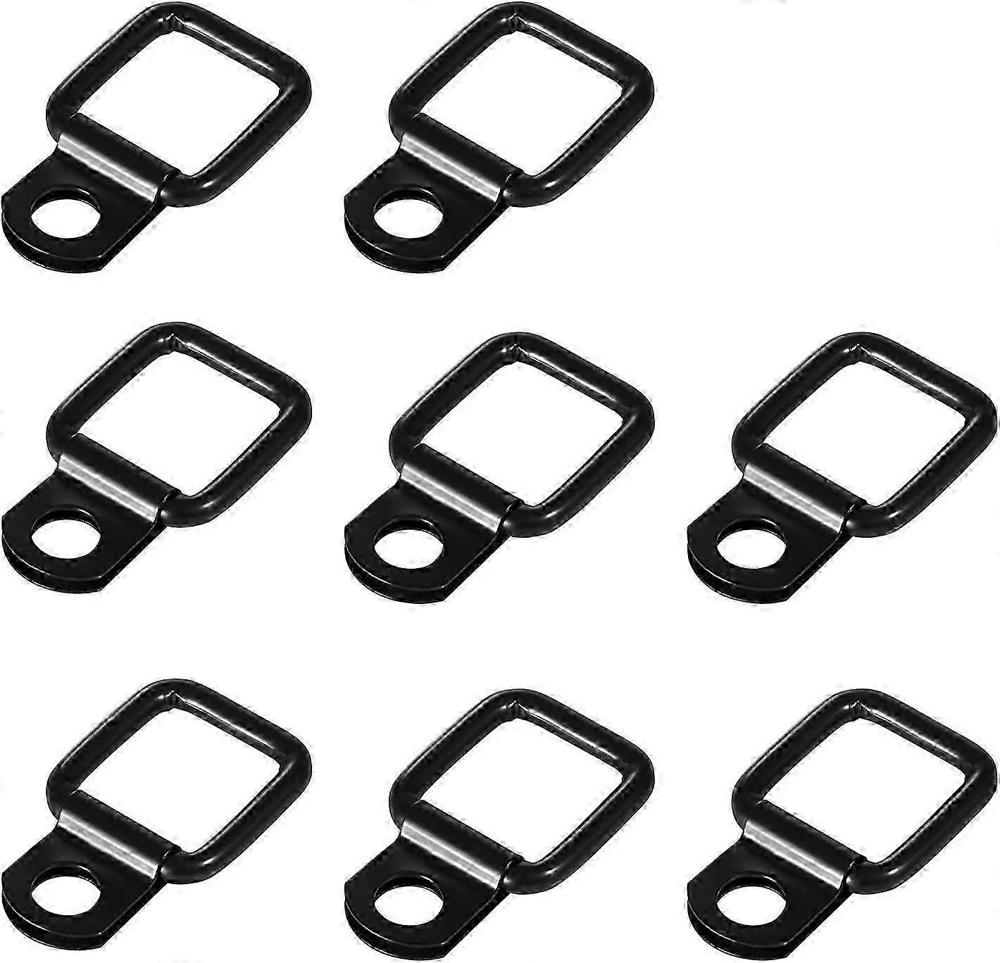 8 Pcs D Ring Tie Down Anchors, Suitable for 1995-2017 Jeep Models