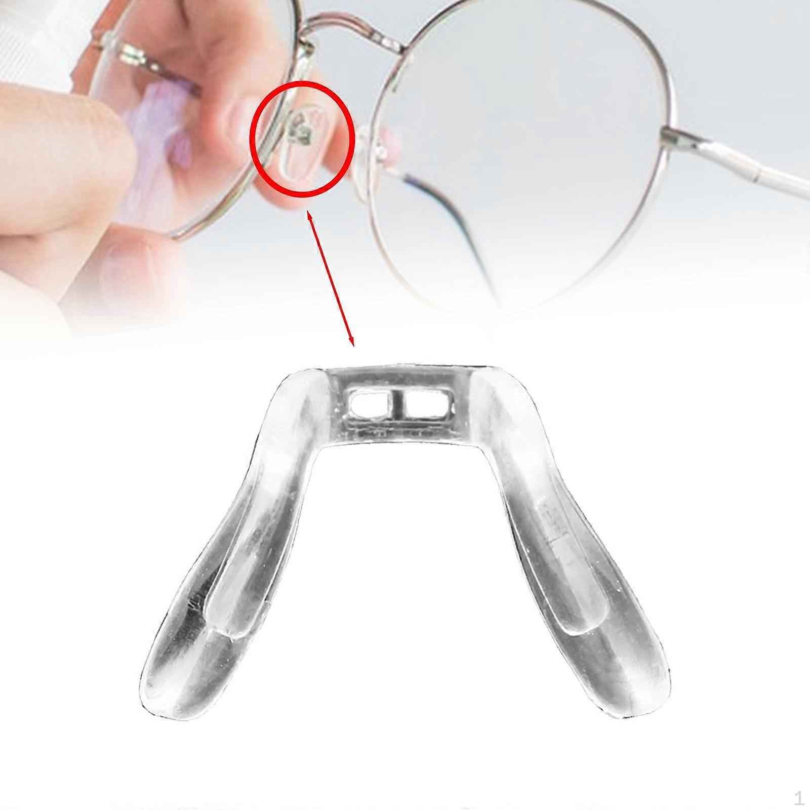 Eyeglass Saddle Bridge Nose Pad Nosepad Silicone U Shape for Glasses Eyewear