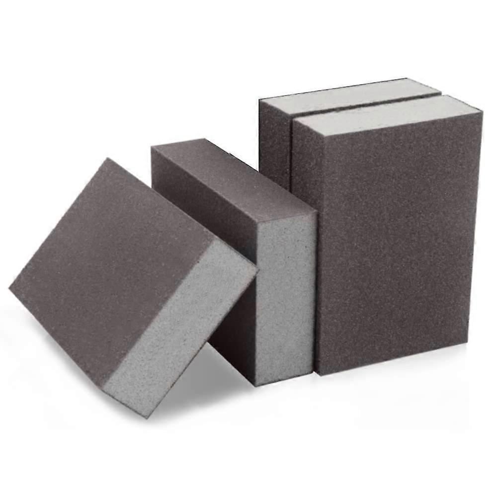 4 Pieces Foam Sanding Pads Wet Dry Sanding Block Sanding Sponges Emery Polishing Pads (180 (800 Grit))