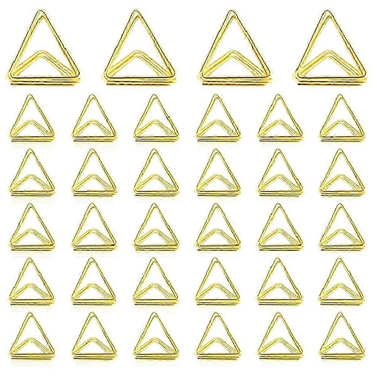 60 Pieces Place Card Holder Wedding Table Number Holder Triangle Shape Table Card Holder Photo Pictu Edition 0627