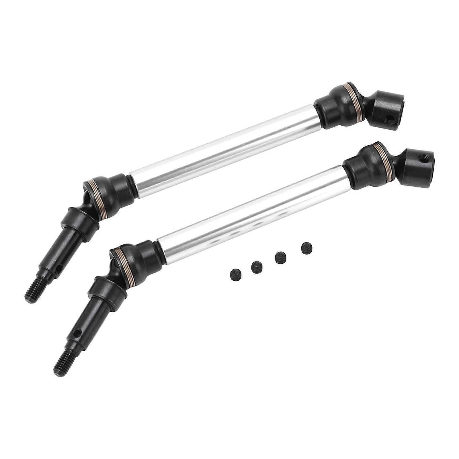 Front Rear Drive Shaft Driveshaft CVD for Arrma 1/8 Kraton 4S RC Car Upgrade Parts Silver Grey