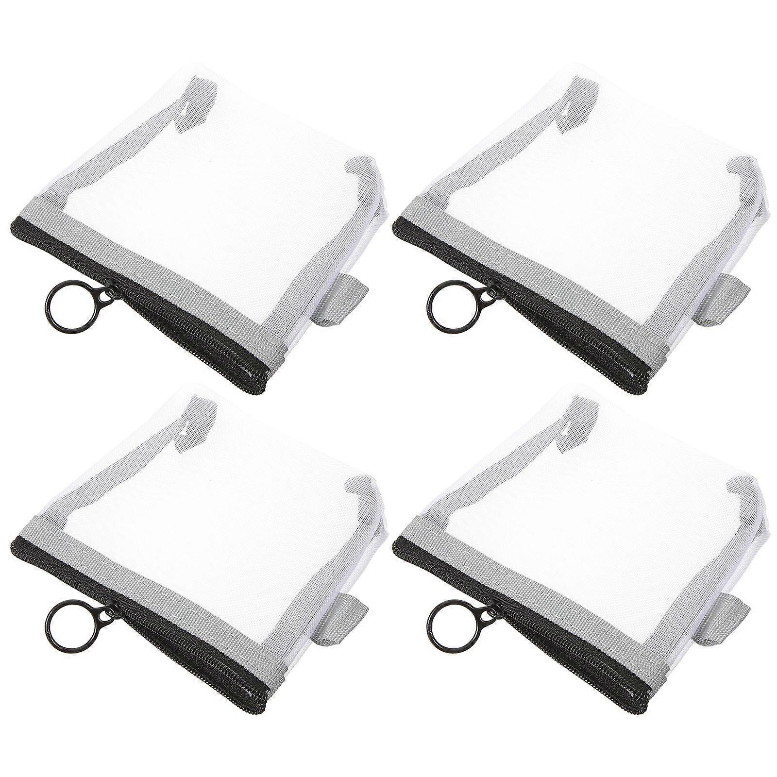 Multi-Compartment Toiletry Cosmetics Bag Outdoor Activities Rectangular 4Set