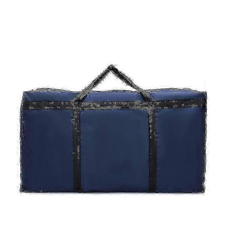 190l Extra Large Heavy Duty Moving Bag, Water-resistant Duffle Bag With Zippers For Travel Use