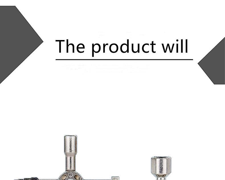 Multi-function Electric Control Cabinet In 10 In One Key Wrench Combination Tool Water Meter Valve 10 In One Cross Key