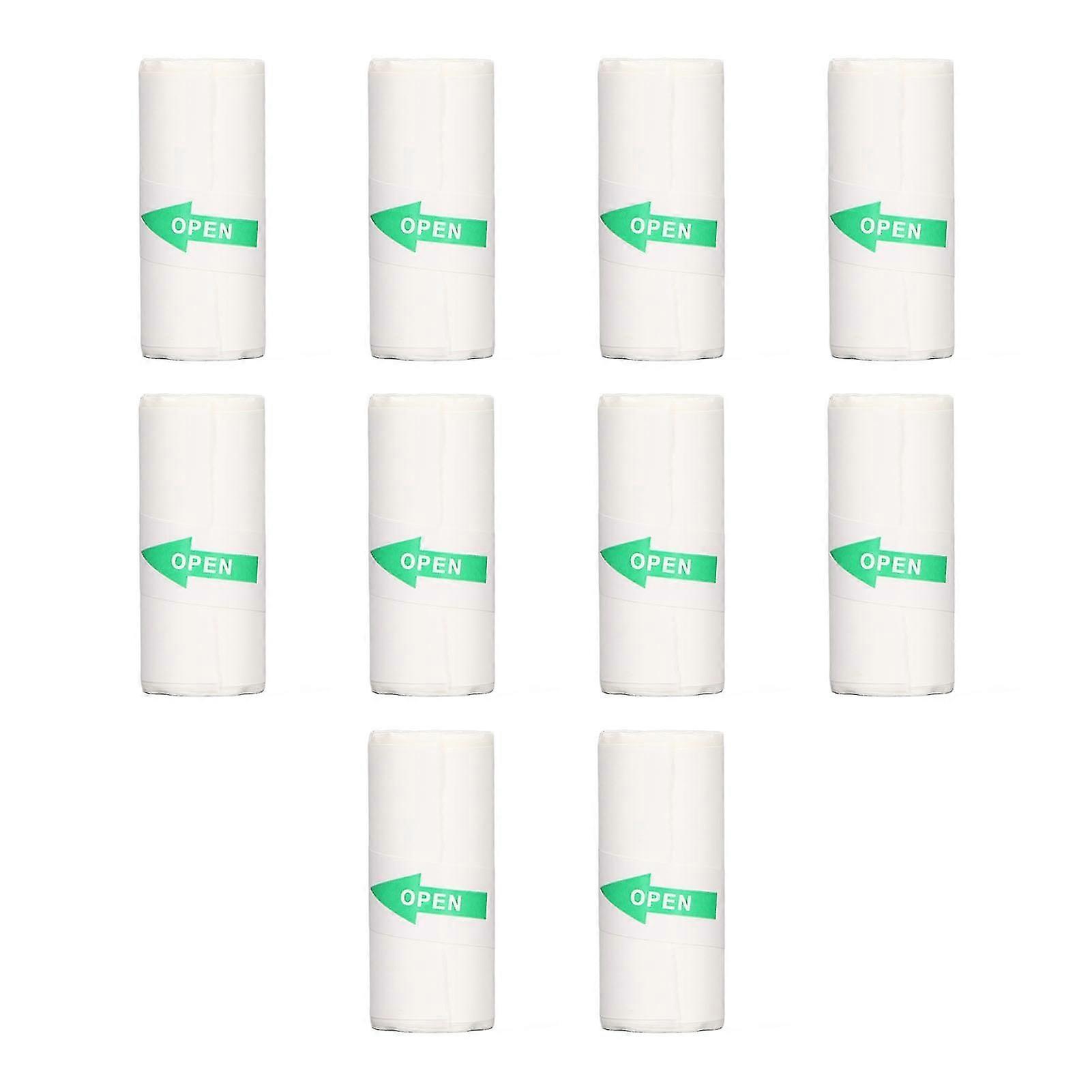 גליל נייר מיני נדבק תרמי 57x25mm למדפסות ניידות 10 גלילים