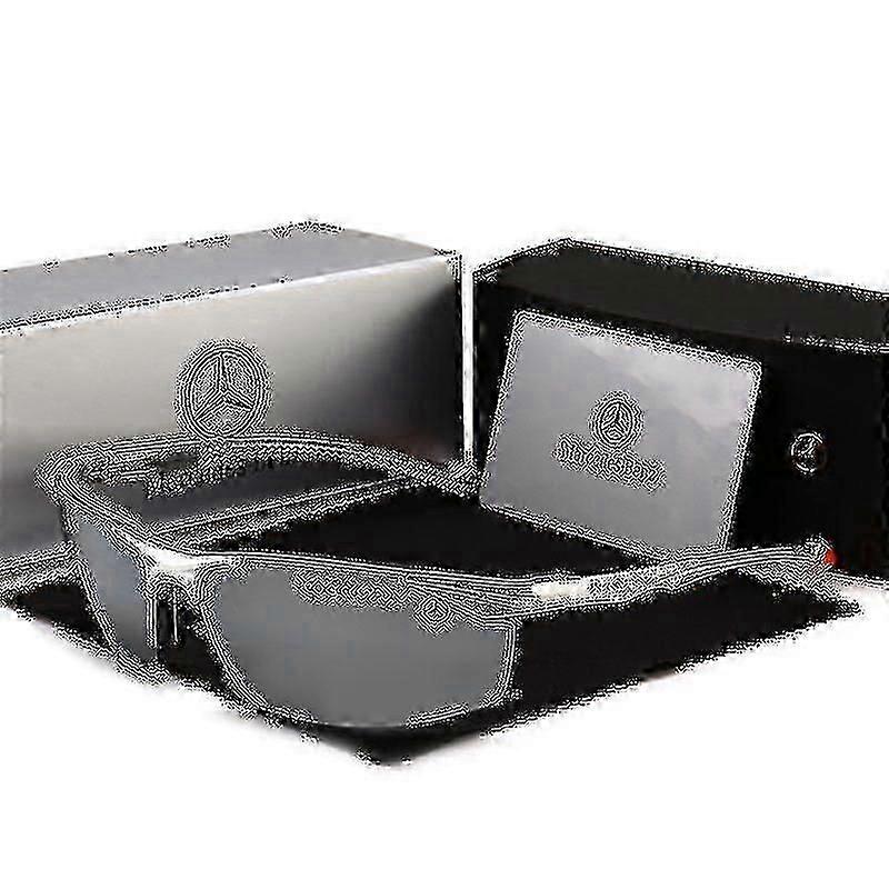 مرسيدس بنز نظارة شمسية رجالية من الألومنيوم والمغنيسيوم المستقطبة Uv400 - Subaoe Brand-TF