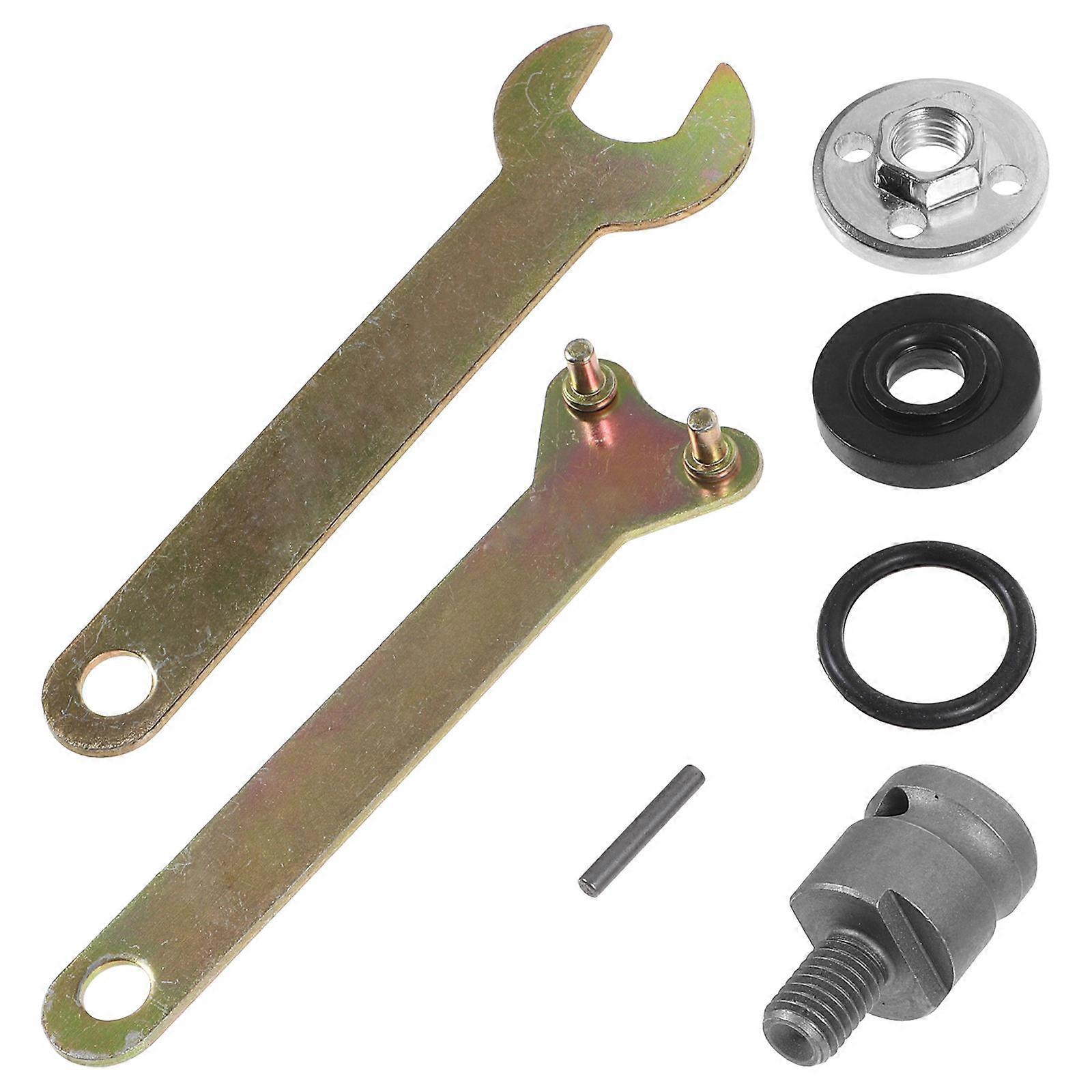 Electric Wrench Drill Bit Adapter Steel Material For Home Users Grinding Machine 1Set