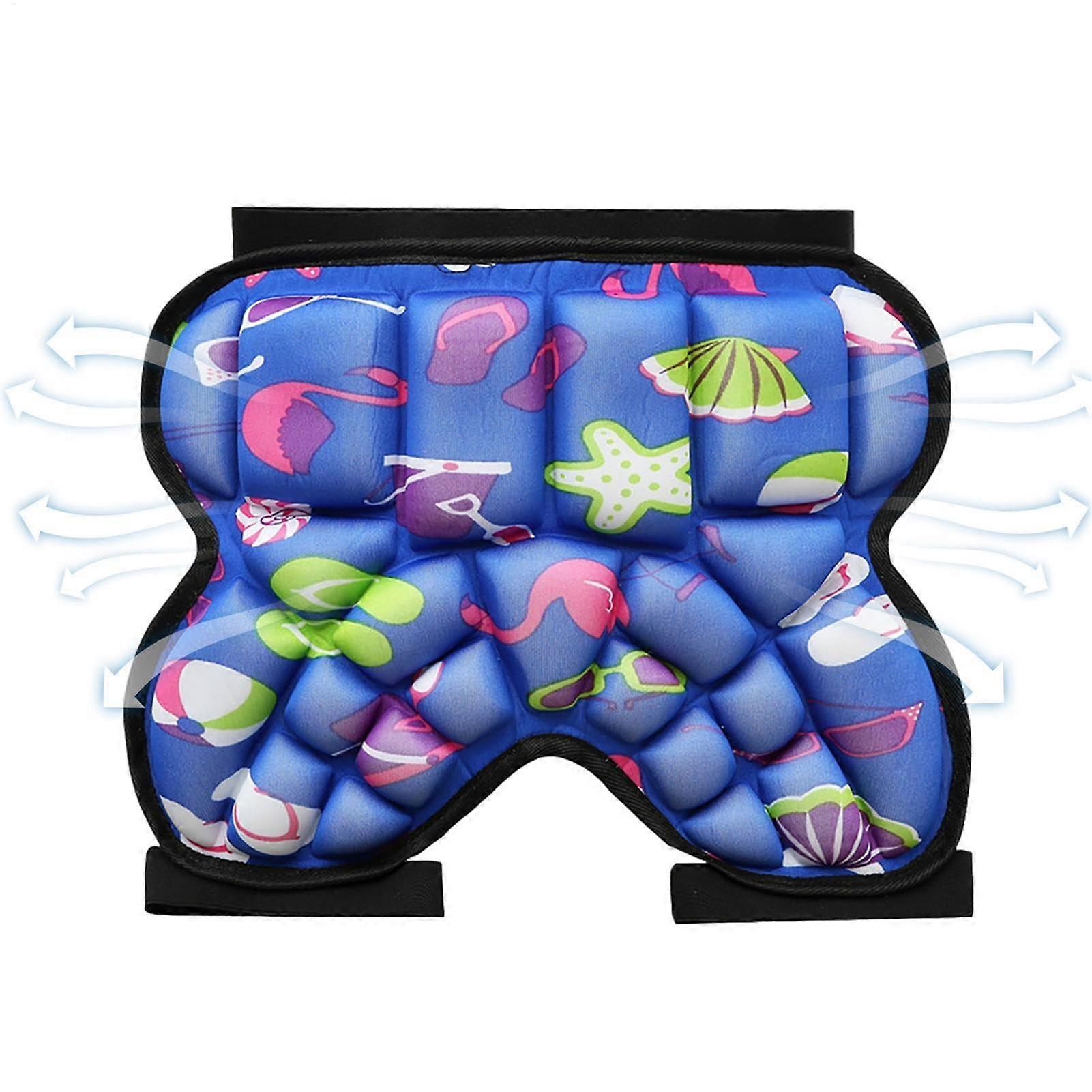 Buttock Roller Skating Pads, Thickened  Hip Roller Skate Protector  Hip Protection Cushion, NonSlip Hip Pad, Skating Shorts for Hip Protection