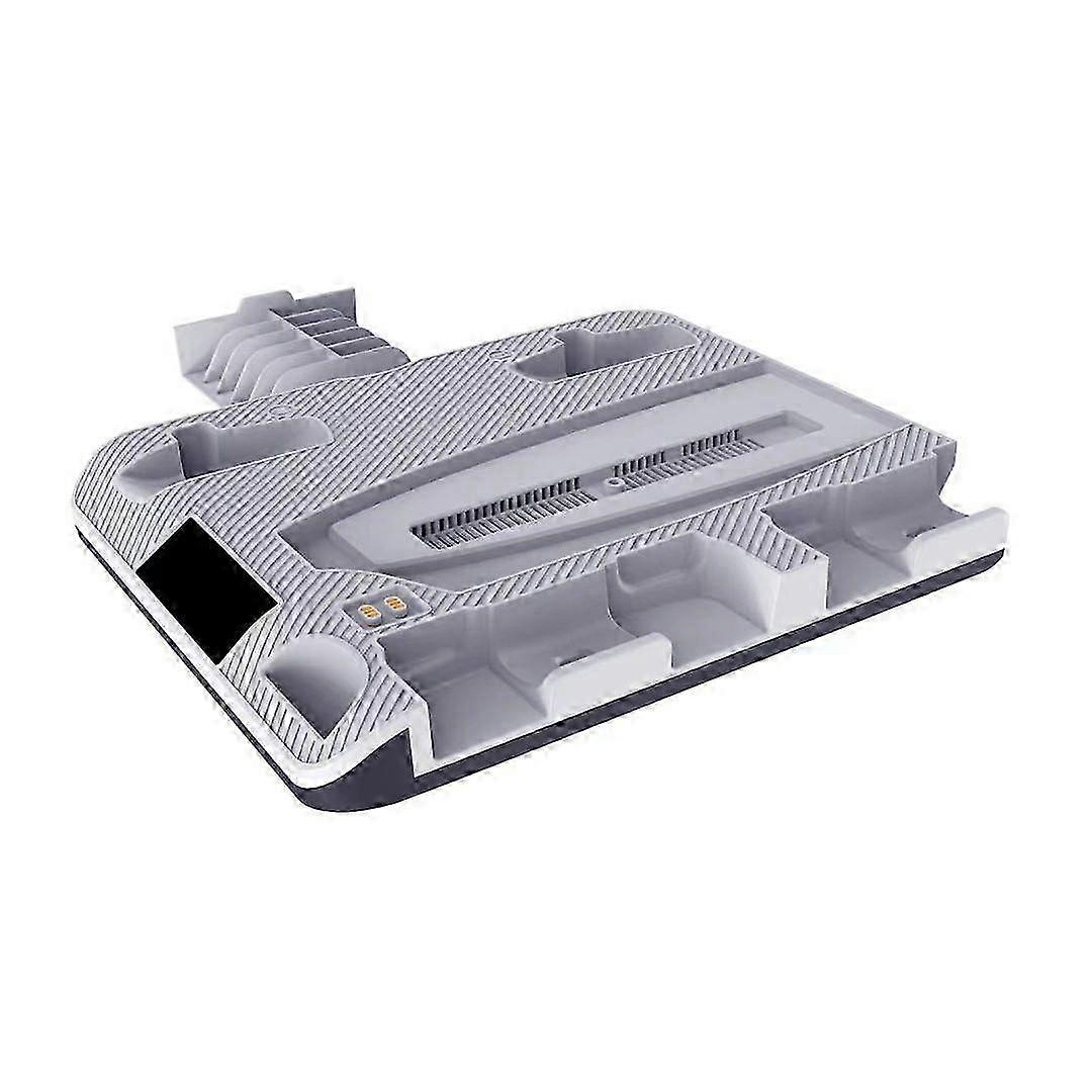 Stazione di raffreddamento del supporto PS5, stazione di ricarica del controller PSVR2, supporto per cuffie per occhiali VR2, per caricabatterie del controller della console PS5