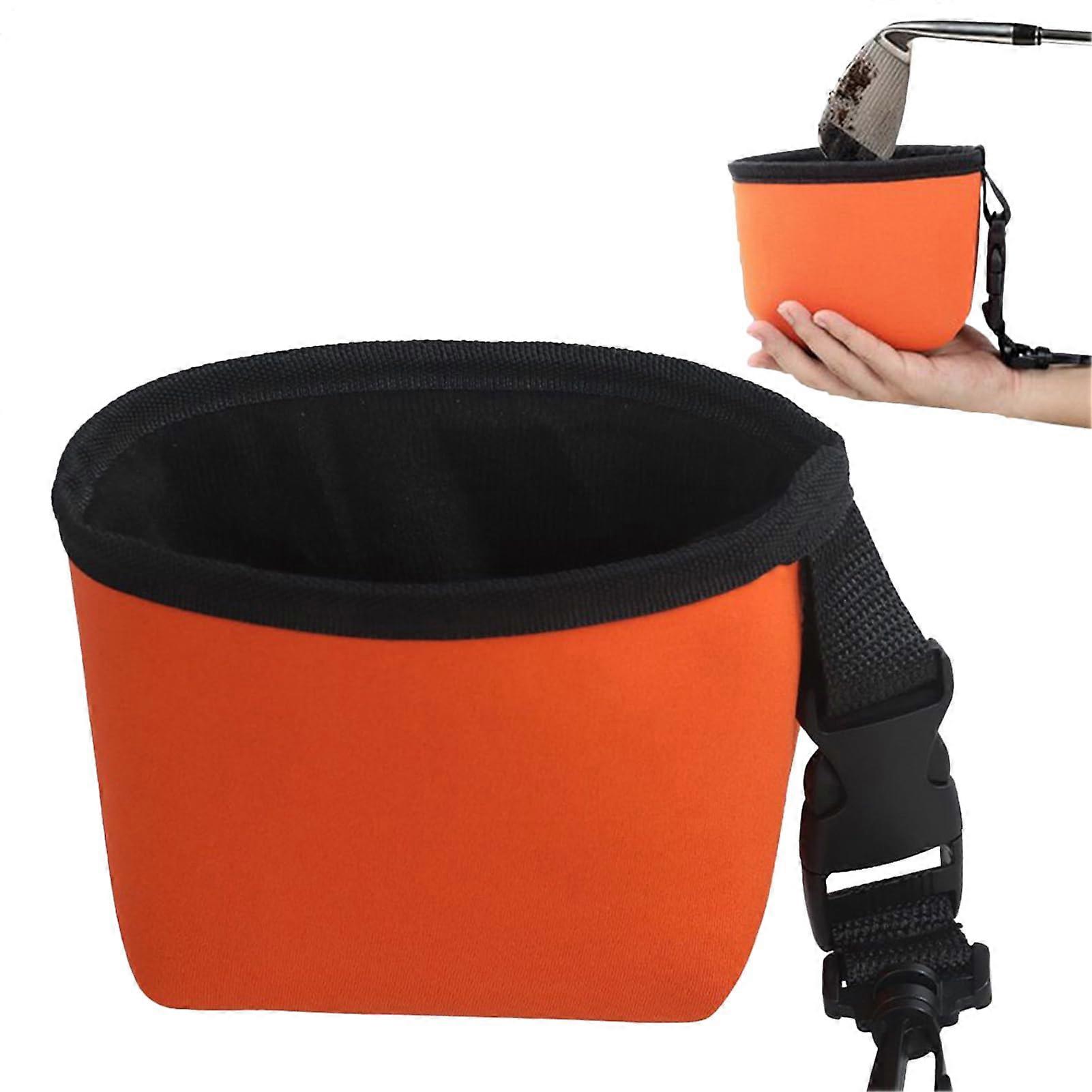 Golf Club and Ball Cleaner Bag – Waterproof Base Pad for Quick Cleaning