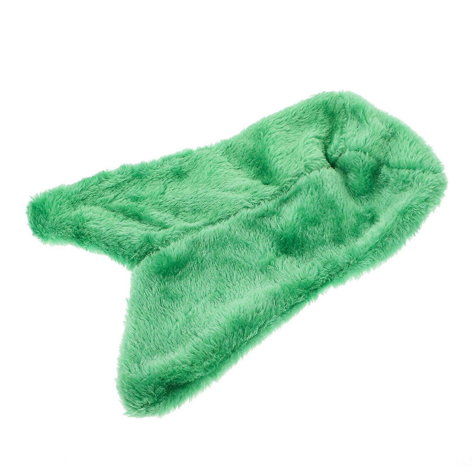 Bird Sleeping Hut Bird Blanket Warmth Comfortable Resting Place Green 18X28X1CM Easy Installation 1Set