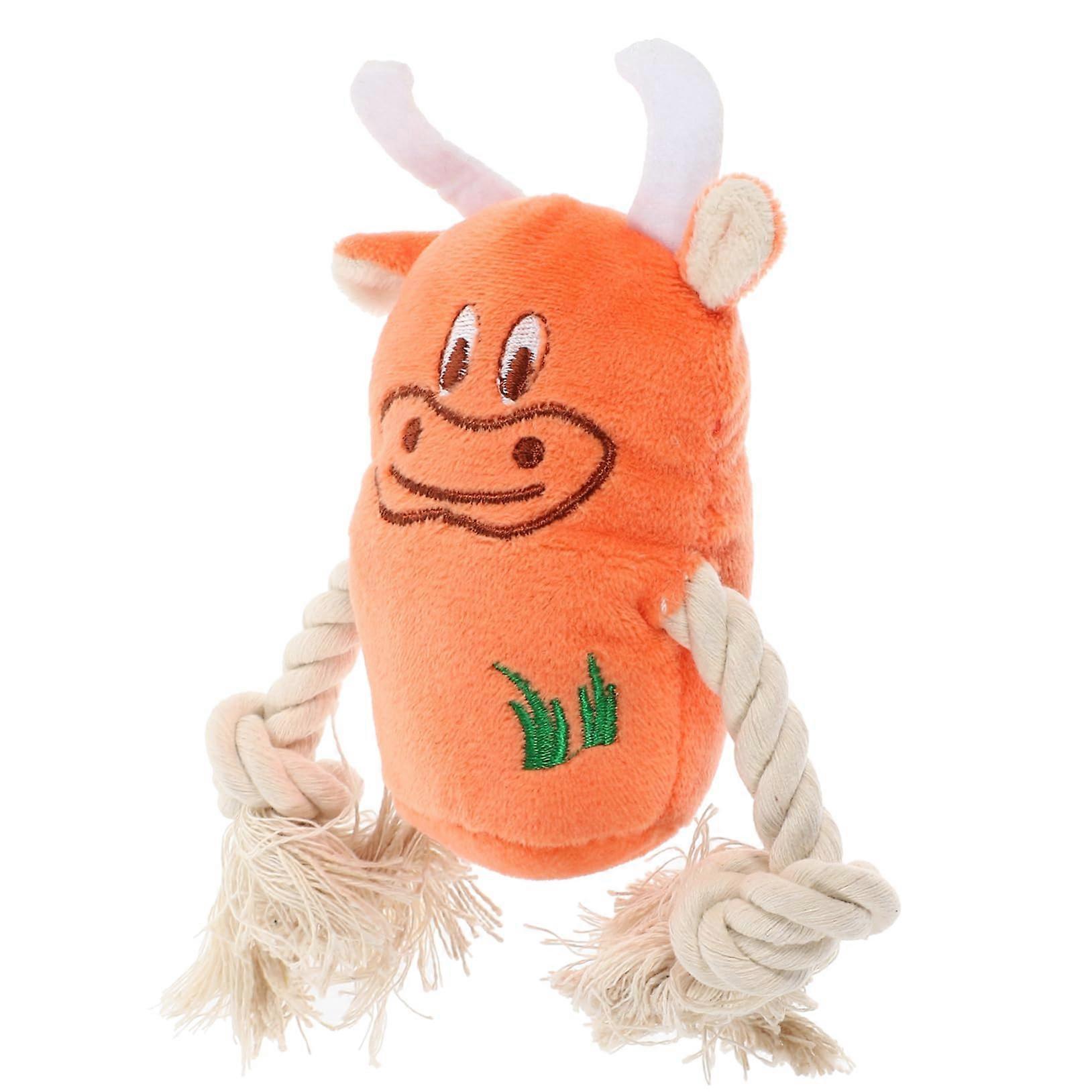 Soundproducing plush pet toy, squeaky small chew toy for dogs in animal shape, cotton chew toy with squeaker for dogs.