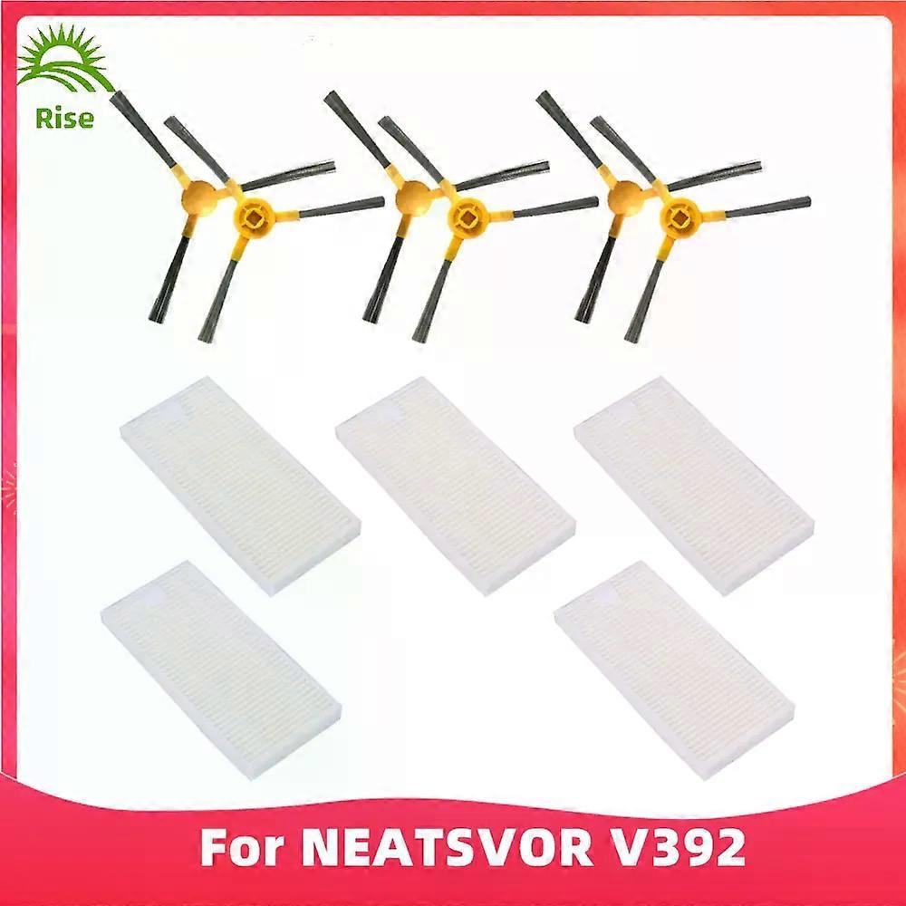 Compatible For Neatsvor V392, Kabum Smart 700, Tesvor S6, Proscenic 800T, Liectroux C30B, GARLYN SR-600 Side Brush Filter Part