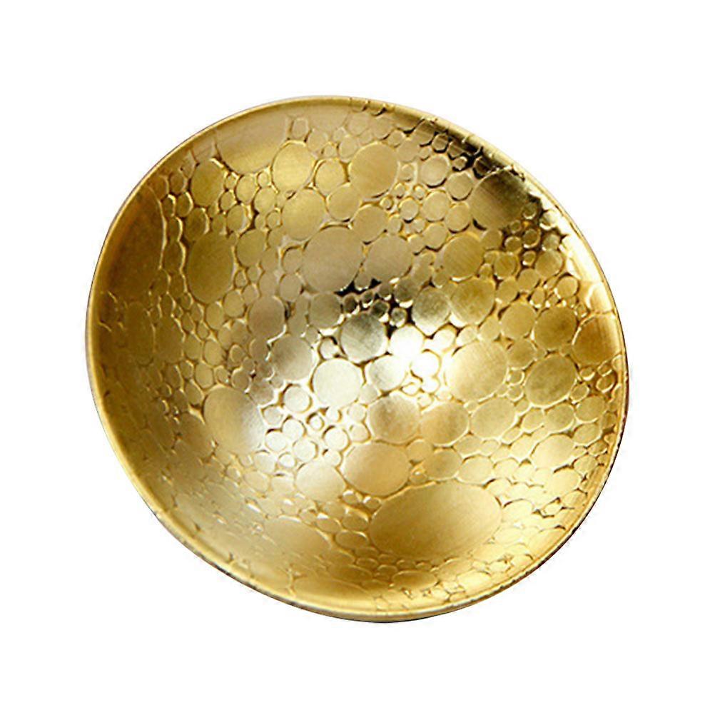 Golden Creative Metal Tea Cup for Home Use – Sturdy, Odorless Mug with Decorative Design and Fine Grinding Bottom for Family and Friends