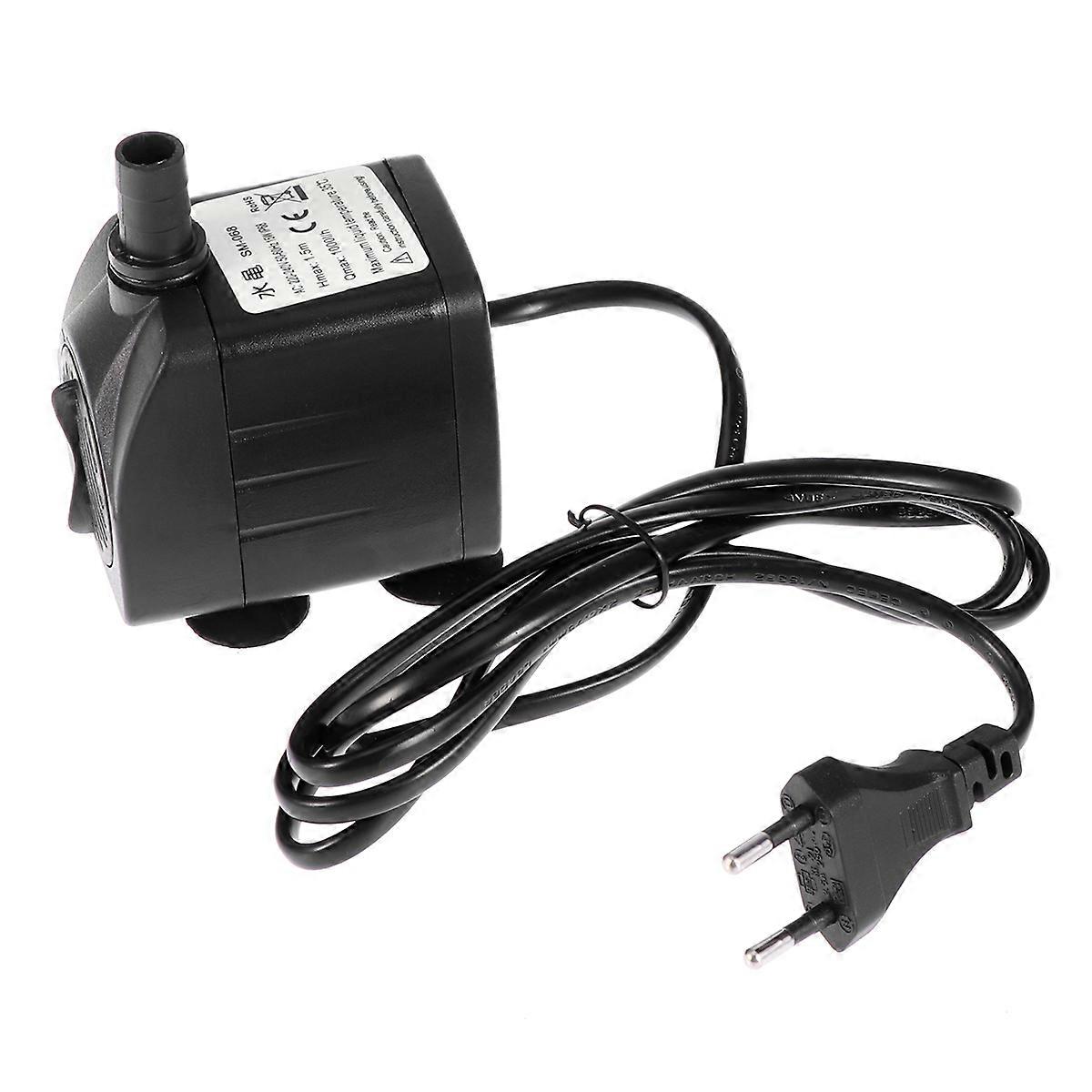 Compact Submersible Pumps Adjustable Flow Rate Fountains Ponds Plastic Easy To Clean 2.8×2.6×2In Low Noise 1Pcs