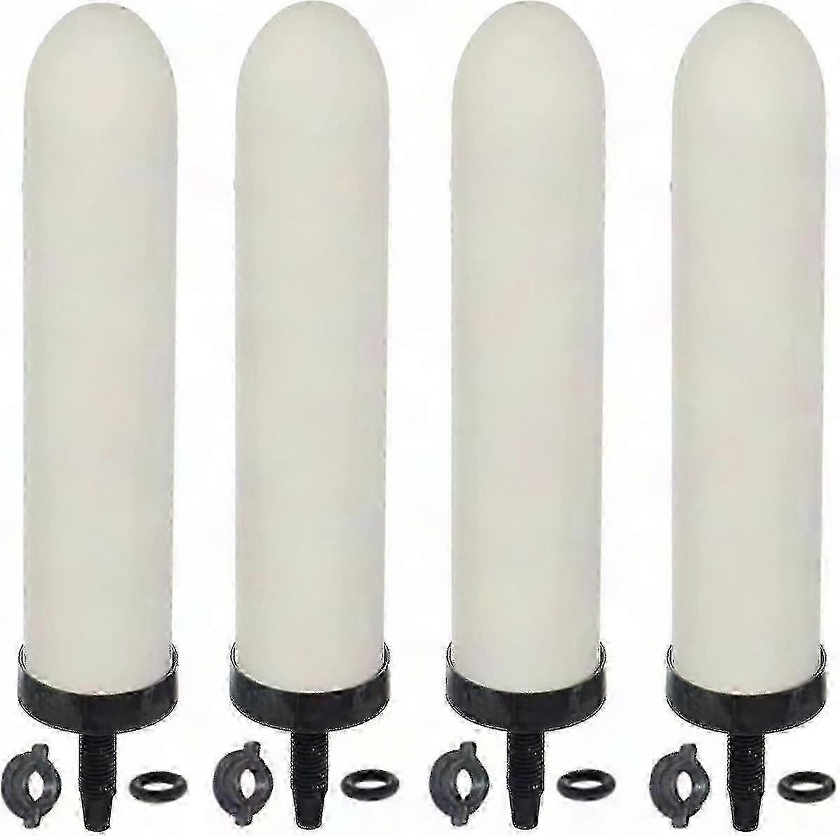 水ろ過システム用の4個のセラミック水フィルターの交換