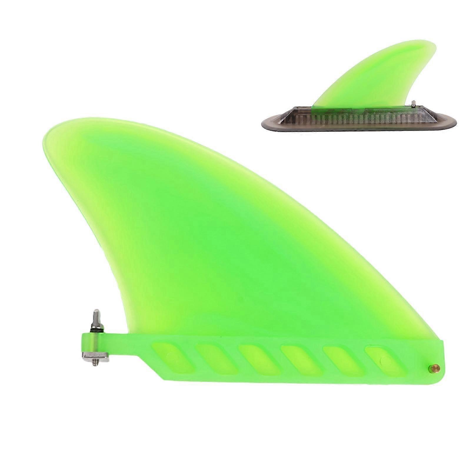 Frosted Surfing Watershed Fin Paddleboard surf f stable longboard f green