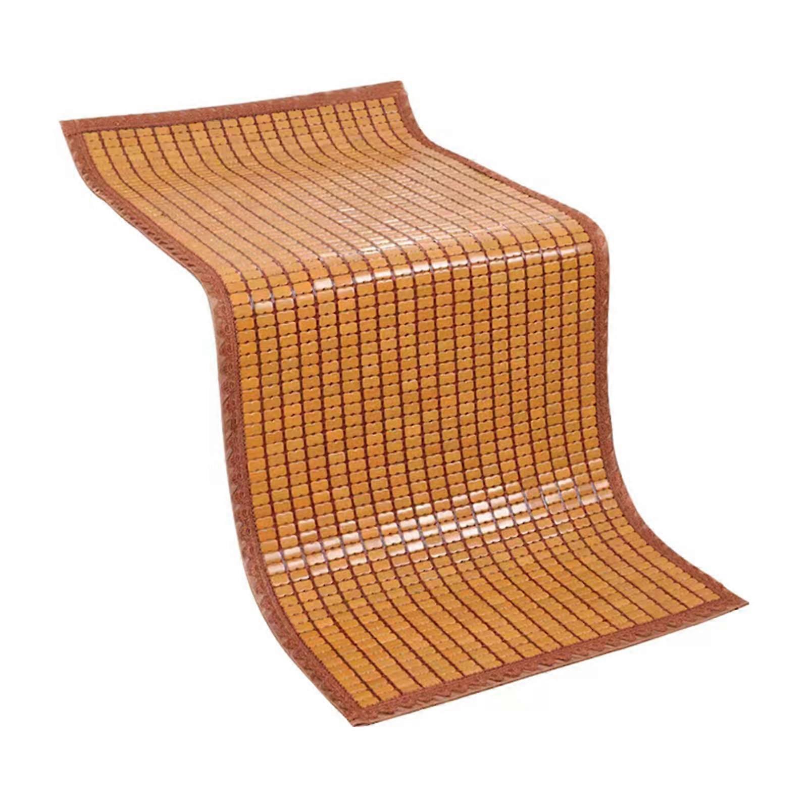 Bamboo Bed Mat, Mahjong Summer Mat, Cool Mattress, Breathable, Foldable, 50x135cm