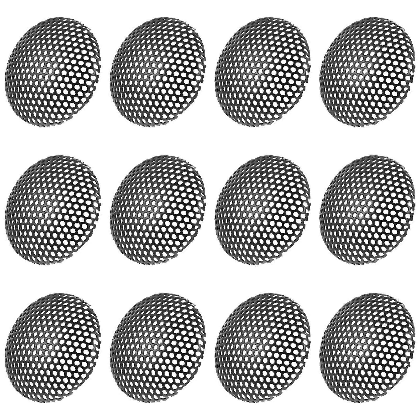 12pcs Microphone Net Cover Protective Mesh for Sound Box, DIY Speaker Grille with Durable Material for Easy Installation and Enhanced Sound Quality