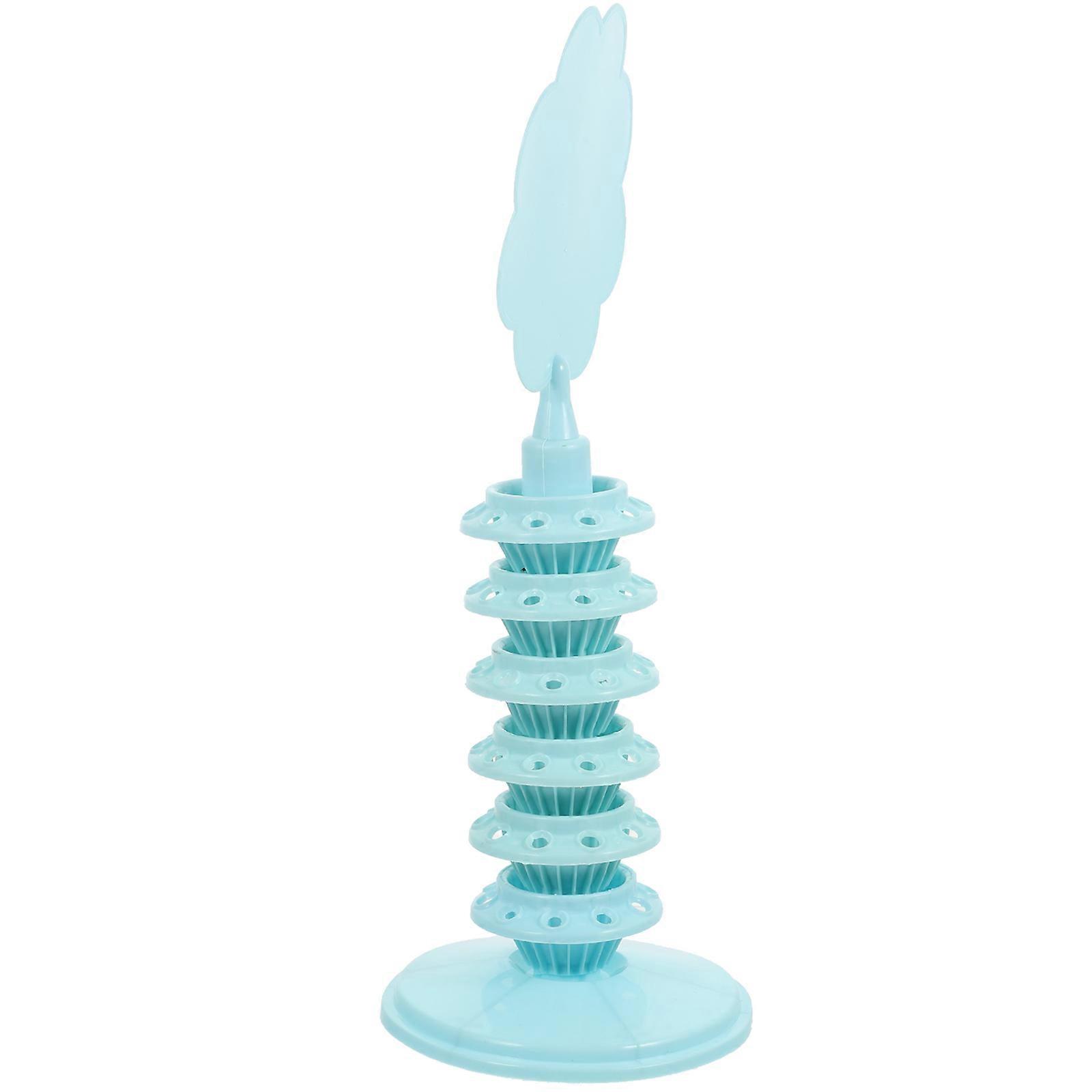 1Pc Creative Lollipop Display Storage Rack Candy Holder Candy Stand Blue Color