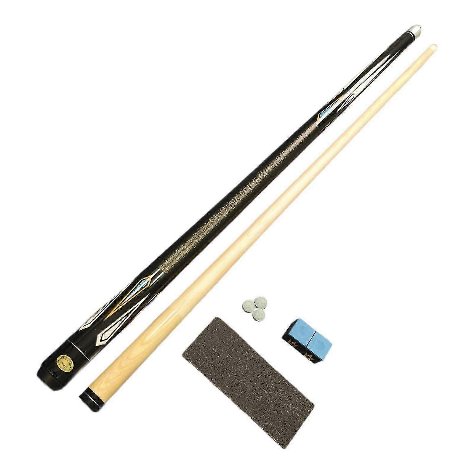 Billiard Stick Sleek Lightweight 57.5inch Professional Two Sections Pool Cue
