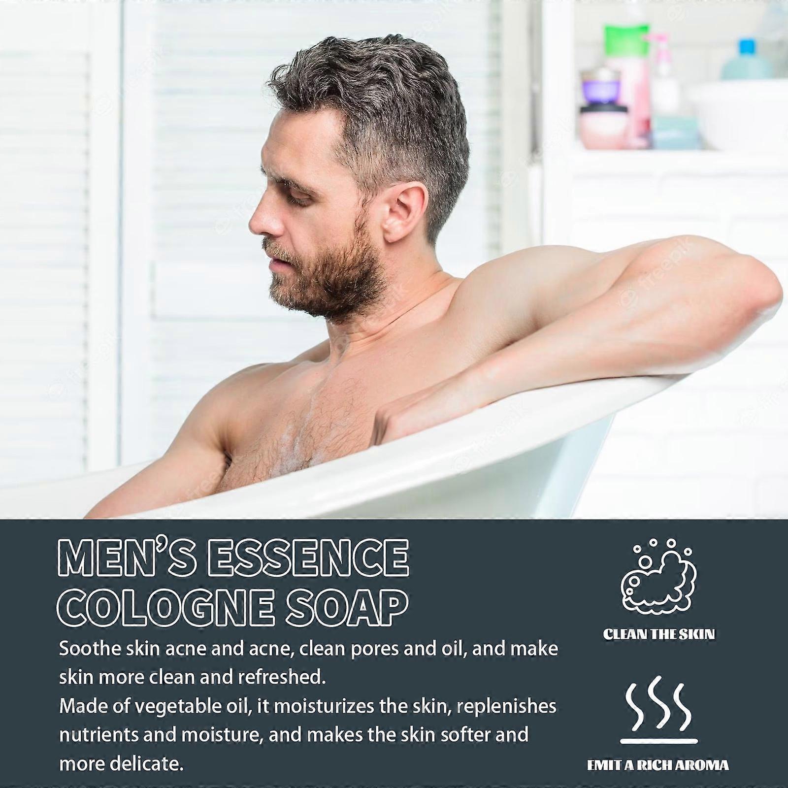 North Moon Men's Essential Cologne Soap 100g