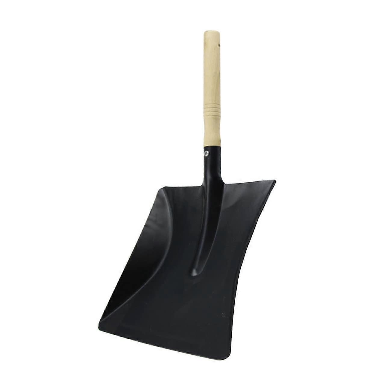 Square Garden Shovel 1 Piece Multi-Function Bamboo Hand Shovel for Digging Ashes Small Garden Tool