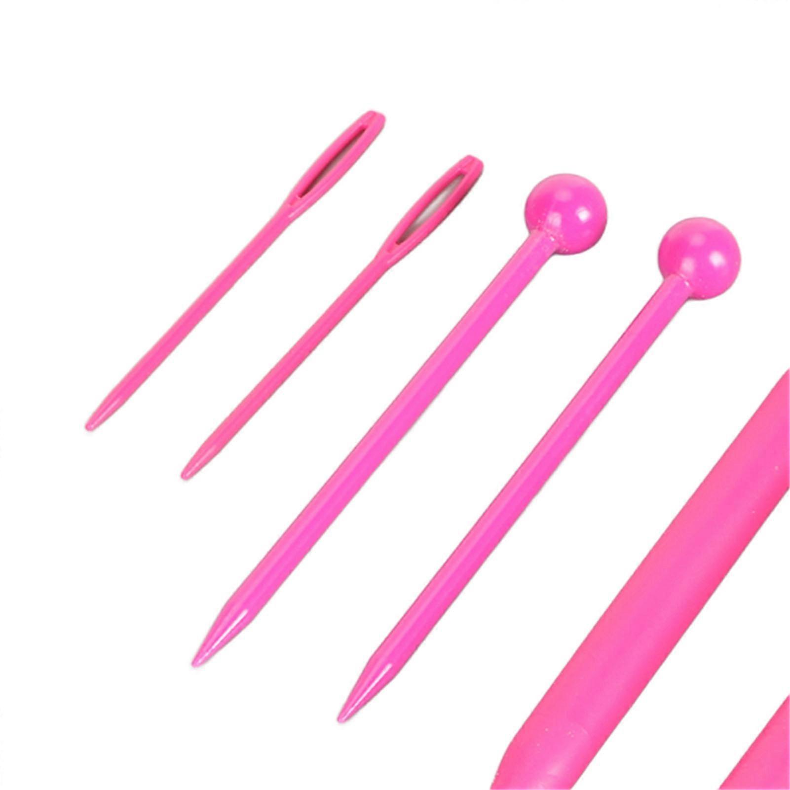 Spool Knitting Doll Multipurpose DIY Hand Crafted Fun Innovative Knitting Loom Toy for Kids Beginners