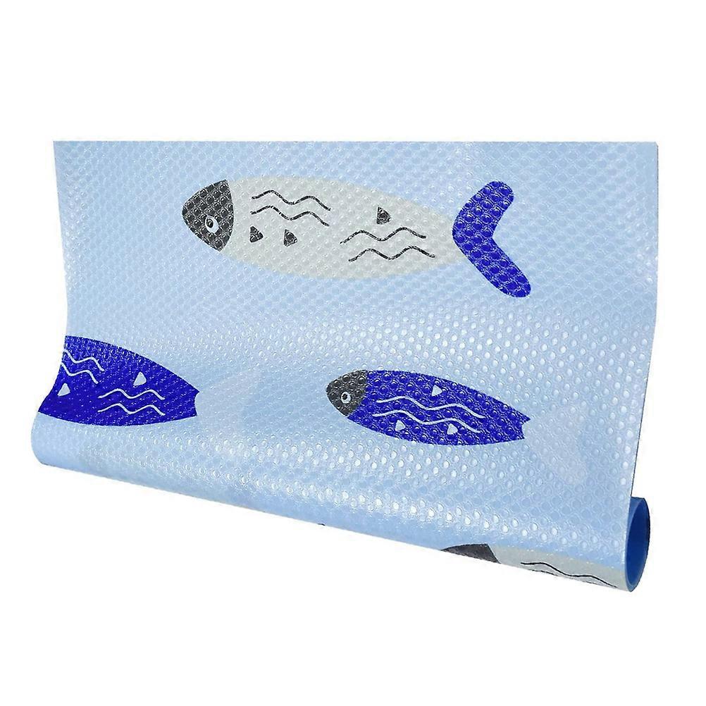Plastic Shelf Liner Indoor Shelf Cartoon Liner Countertop Mat For Home Kitchen Use Assorted Color 17.7×2×2in Protective 1Pack