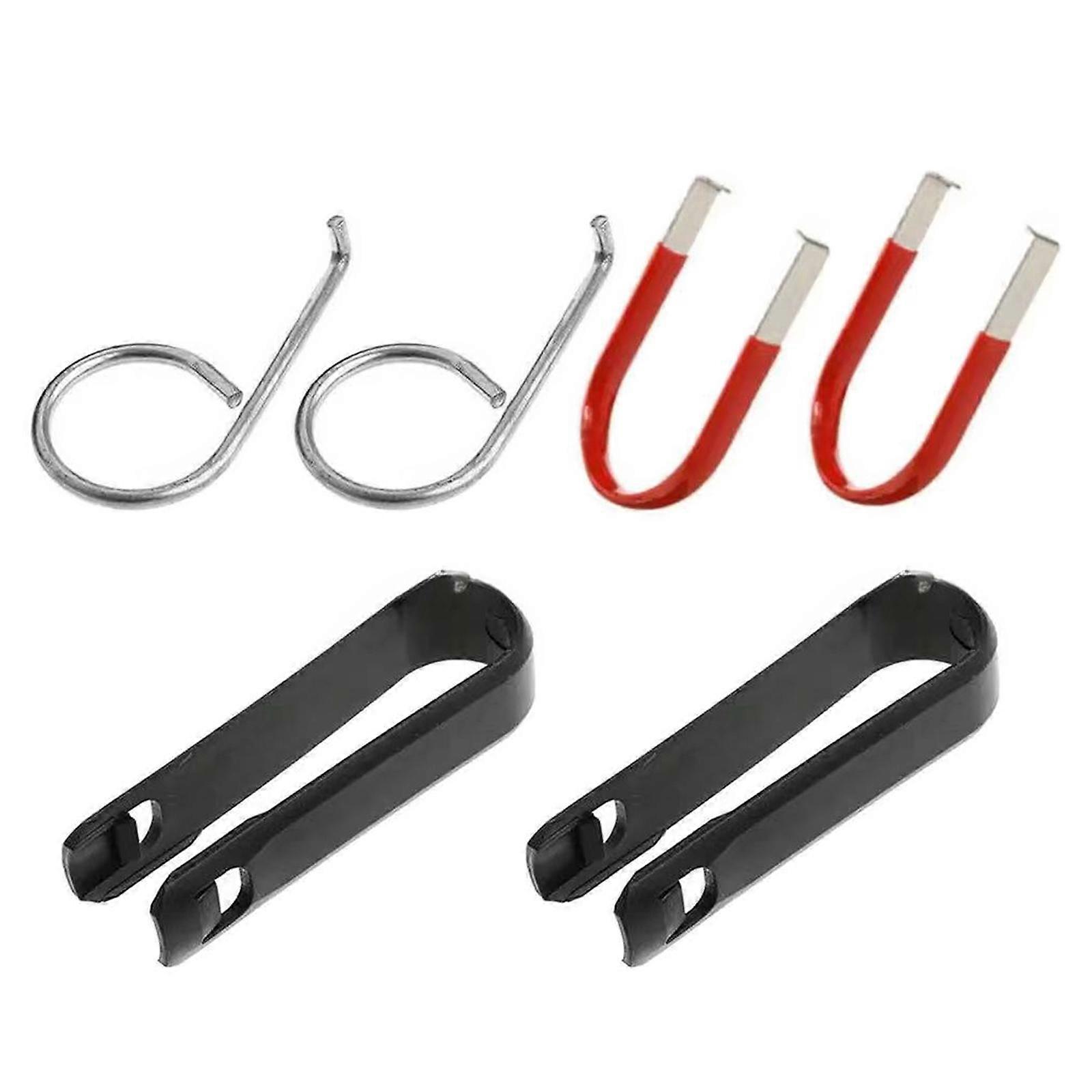Convenient Car Repair Tool Kit Remove Wheel Nut Caps Bolt Caps Puller Cover Extractor Suitable for Auto Enthusiasts 6pcs Multicolor