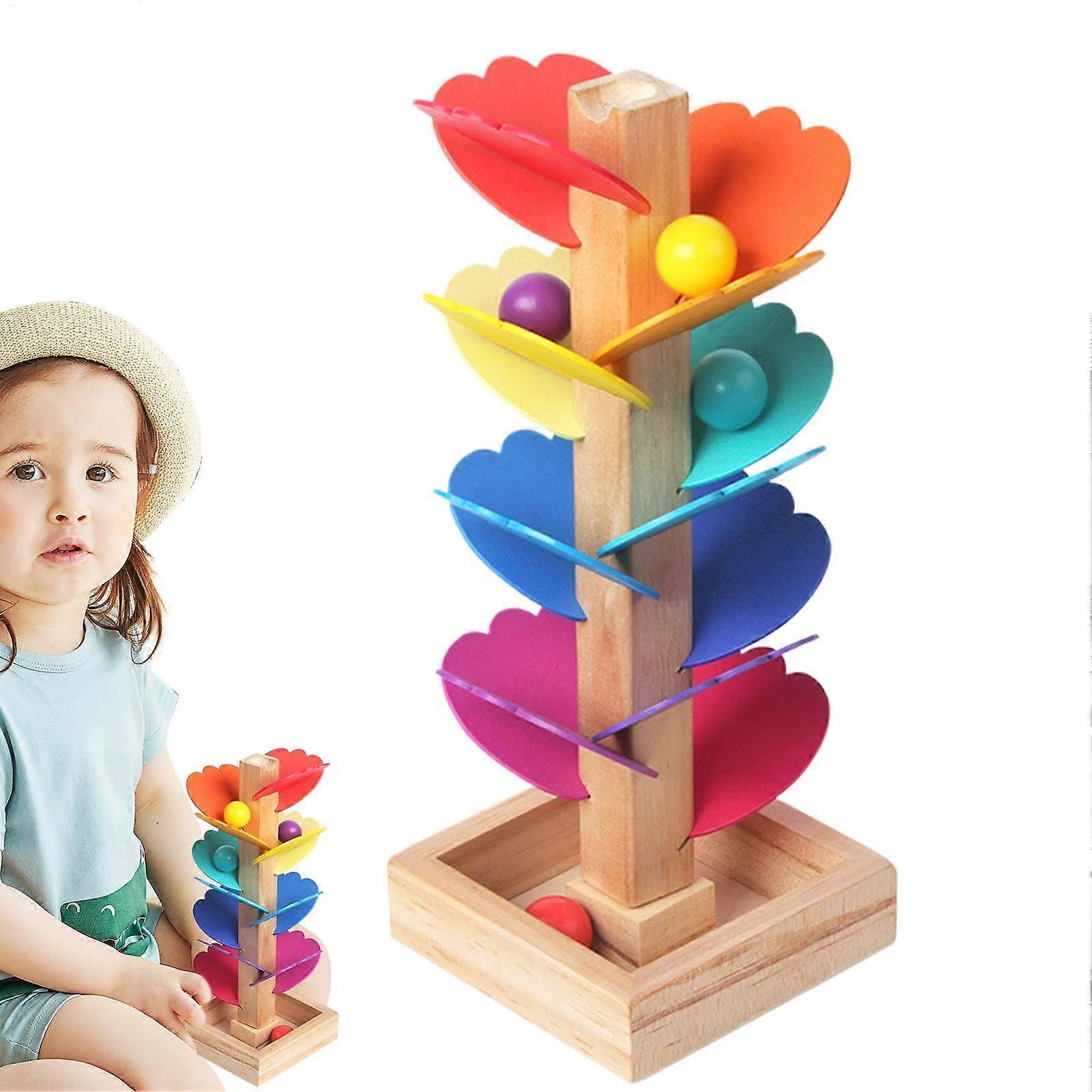 Music Tree Run Toy, Music Tree Toy for Children, Color Cognition for Toddlers, for Home, Nursery, Kindergarten