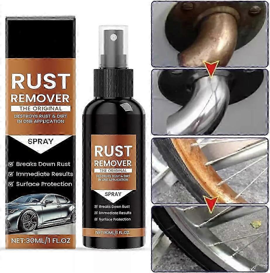 2025 New Nexa Rust Remover Spray Car Scratch Remover Upgrade Rust Remover for Metal Multiple Surfaces Iron Stain Cleaner