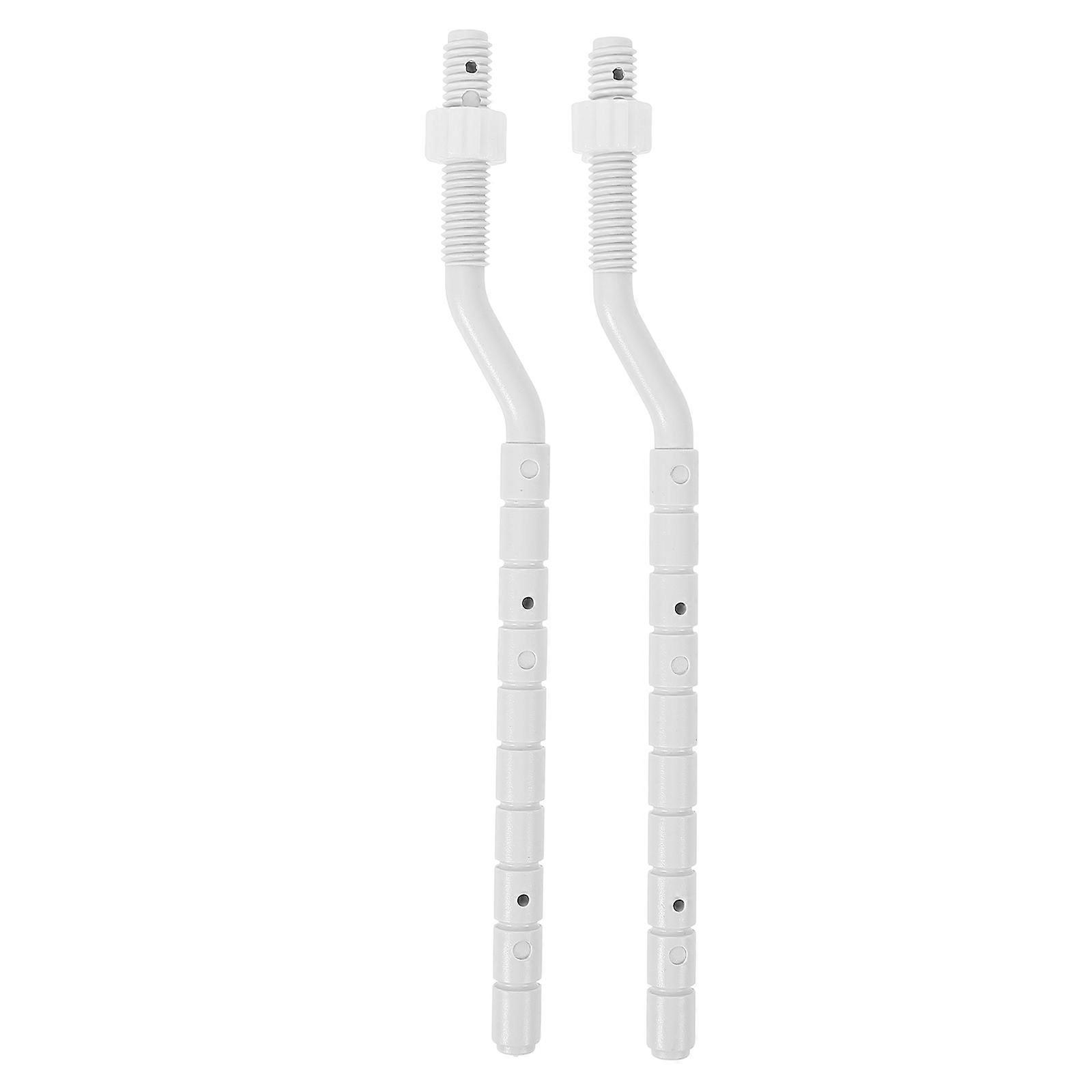 1 Pair Toilet Water Tank Parts Push Button Flush Rods Toilet Water Tank Push Button Rods Attachments