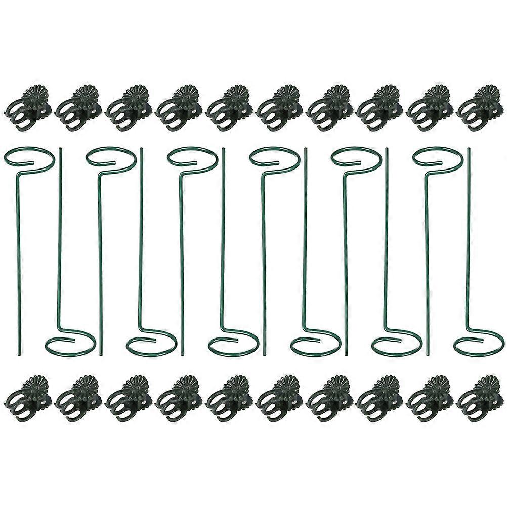 Flower Stakes Metal Plant Trellis Climbing Support for Garden Use 1Set