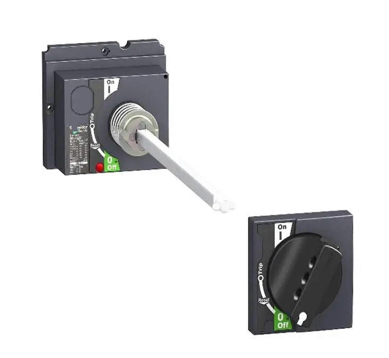 LV429338 ComPact NSX 100/160/250 Extended Swivel Handle Black Handle Shaft Length 185 to 600 mm IP55