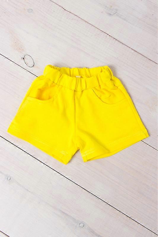 Shorts (girls) – Cotton Blend, Elastic Waist, Pockets,, Summer,  HC 6033-057-1