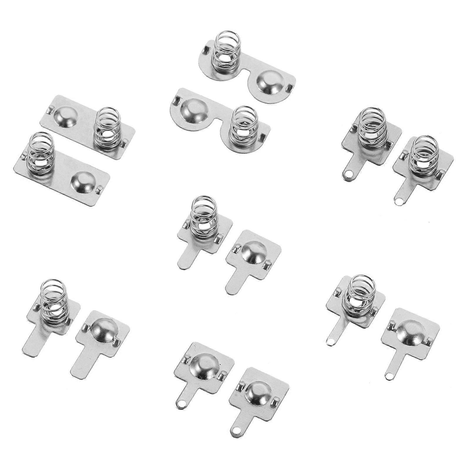 1 Set Battery Contact Batteries Metal Spring Battery Spring Contact Plate for Remote Control