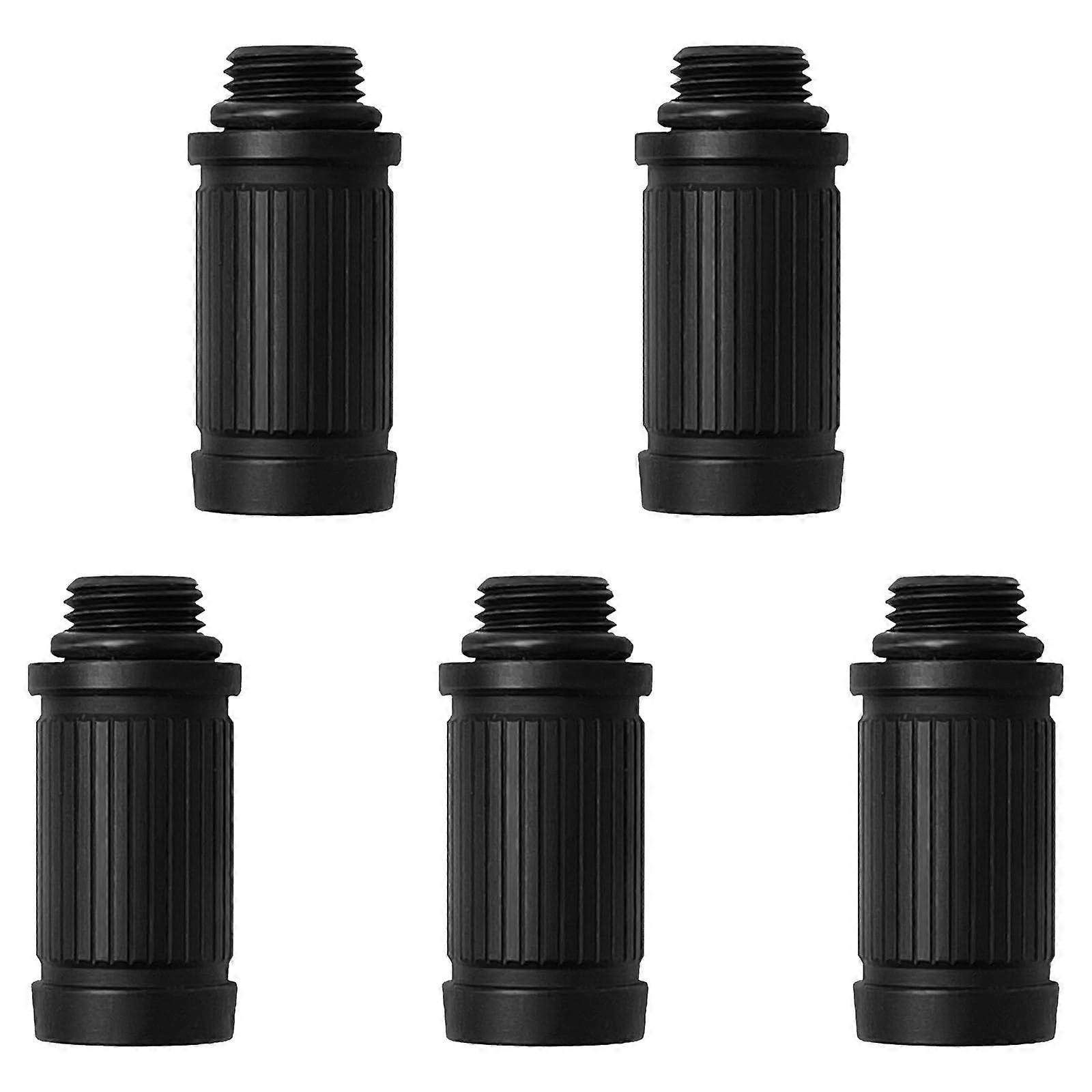 5PCS Adapter Convert to Bicycle Adapter Converter Tire French/UK to US Adapter Versatile Inflator Tool Inflation