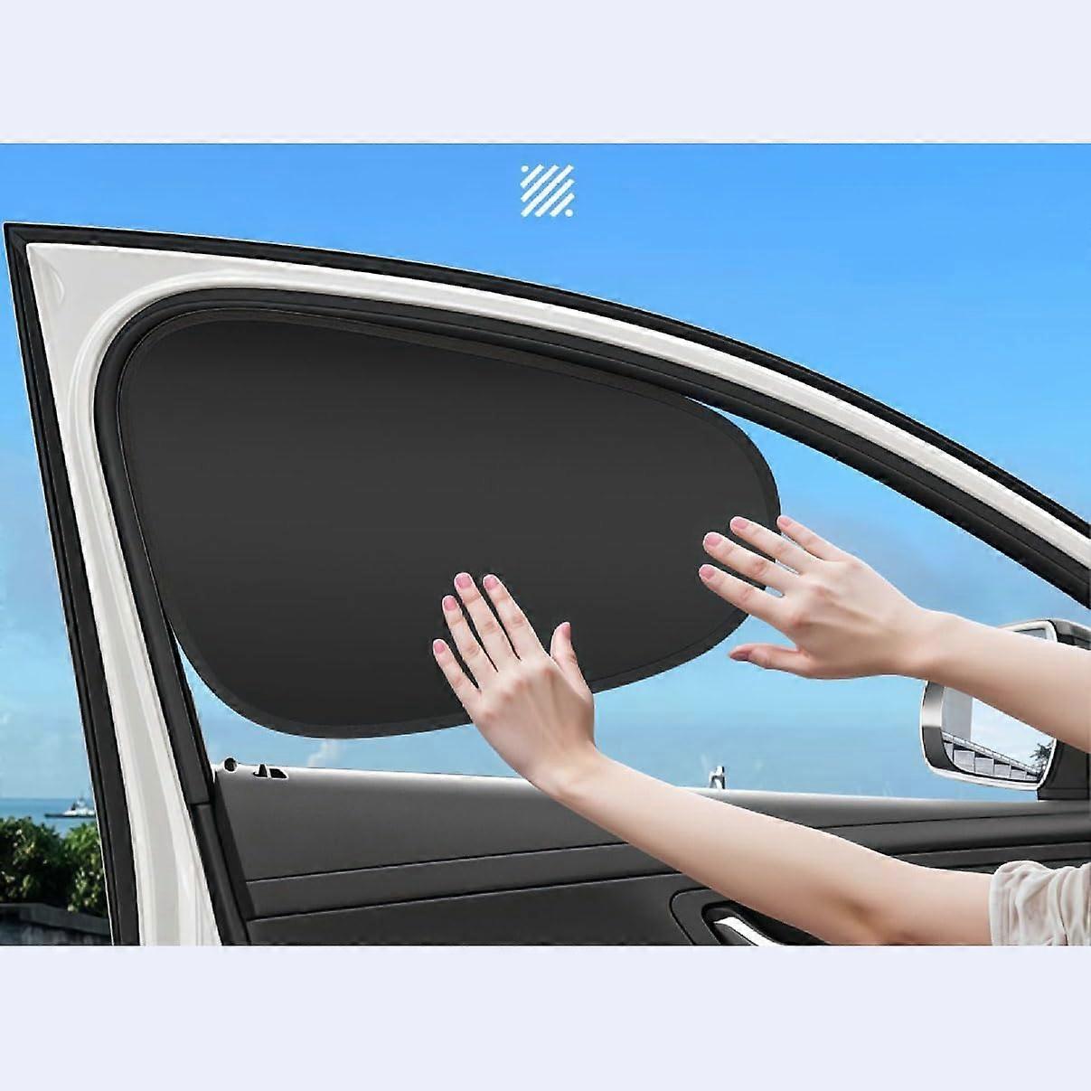 Pare-soleil Pour Pare-brise Toyota BZ4X EA10 2022-2024 - Noir Polyester - Design Pliable Et Sur Mesure - Protection Thermique