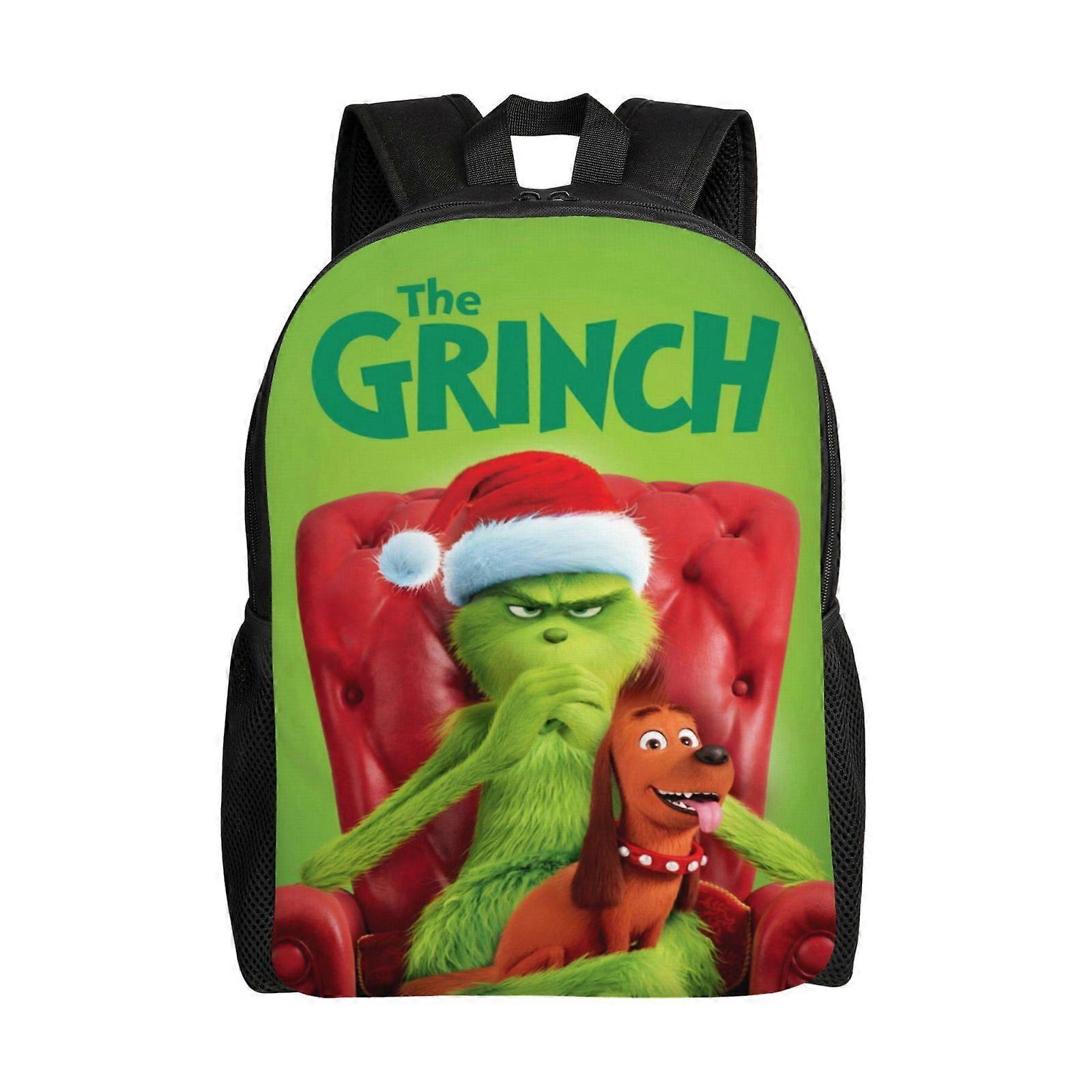 حقيبة ظهر مدرسية للأطفال غرينش حقيبة كتب حقيبة مدرسية داي-XTYD1607